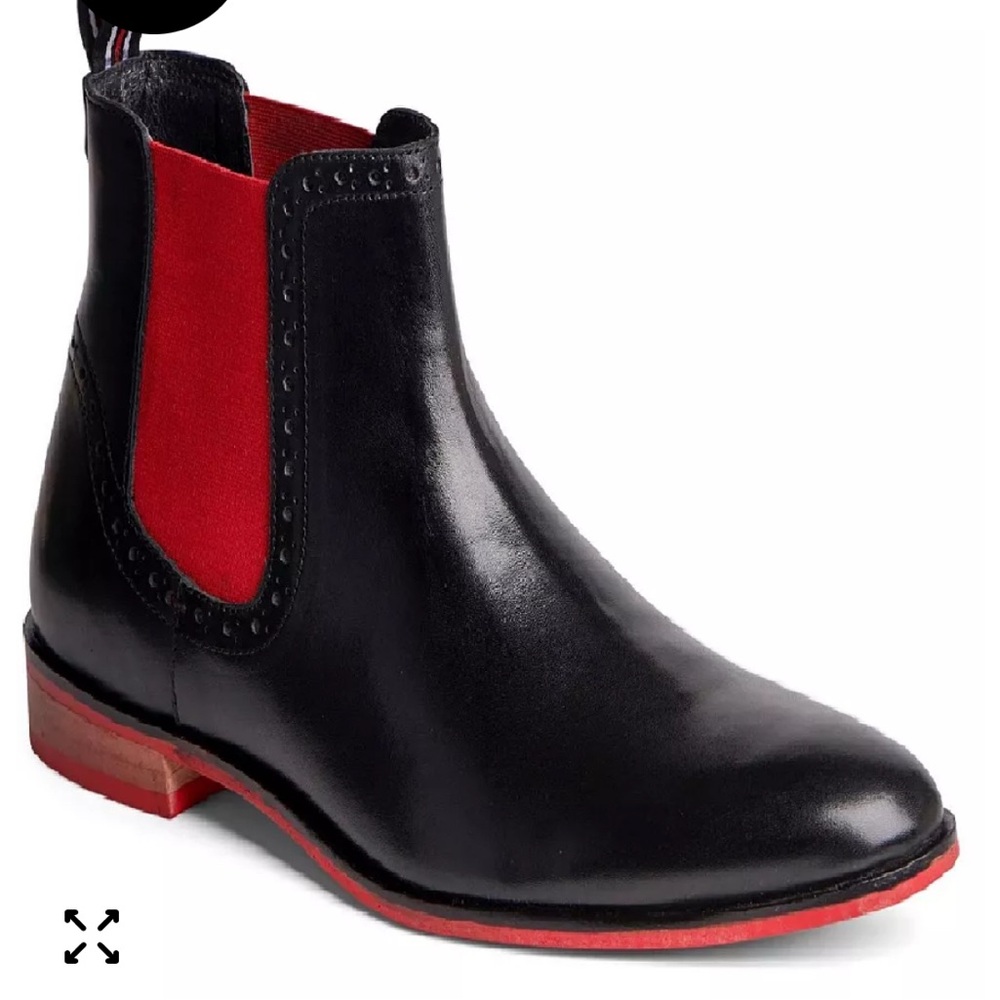 Carlos by Carlos Santana Black and Red Men's Boots
